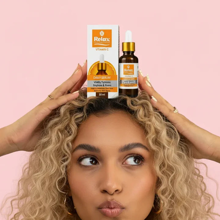 Relax Vitamin C Daily Glow Serum – Advanced Brightening & Youth-Boosting Formula (30ml)
